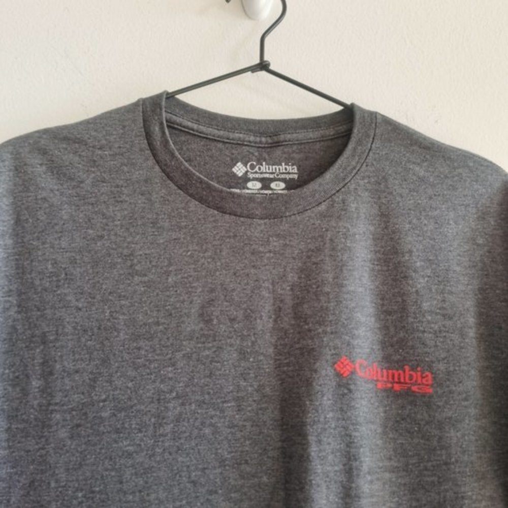 Columbia Flag T shirt Blue Dark Gray - Picture 4 of 5